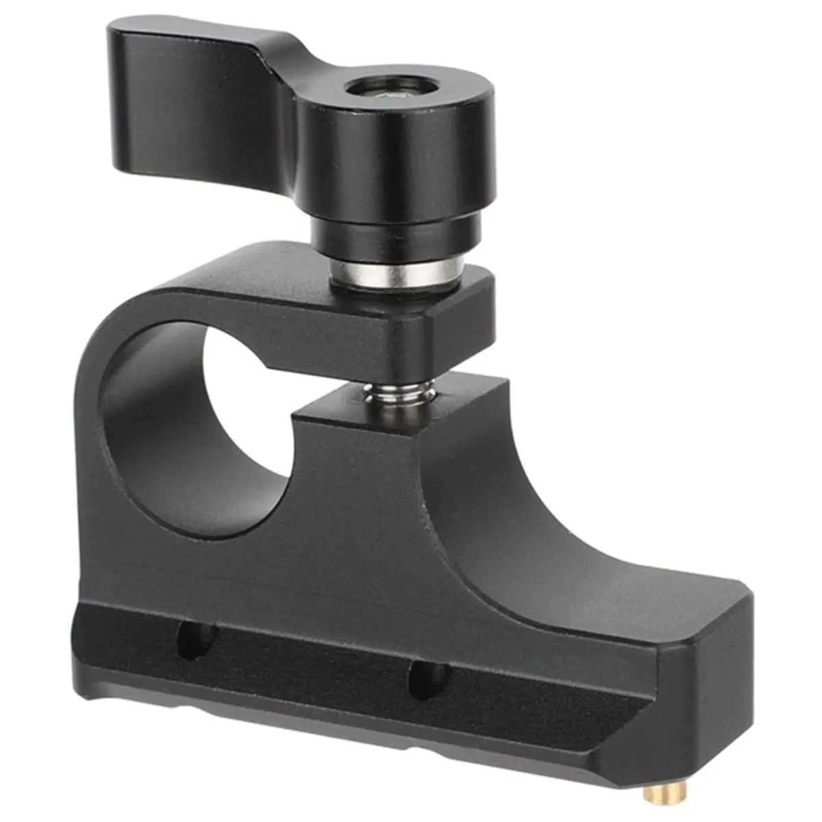 15mm Rod Holder Clamp Mount with NATO Rail Safety Pin or with Anti-Twist Accessories for Camera Cage Rig