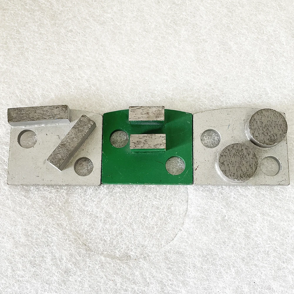 1pc Diamant beton gehärteter Bodens chleif block überholte und polierte Metalls chleif scheibe für Beton-Terrazzo boden