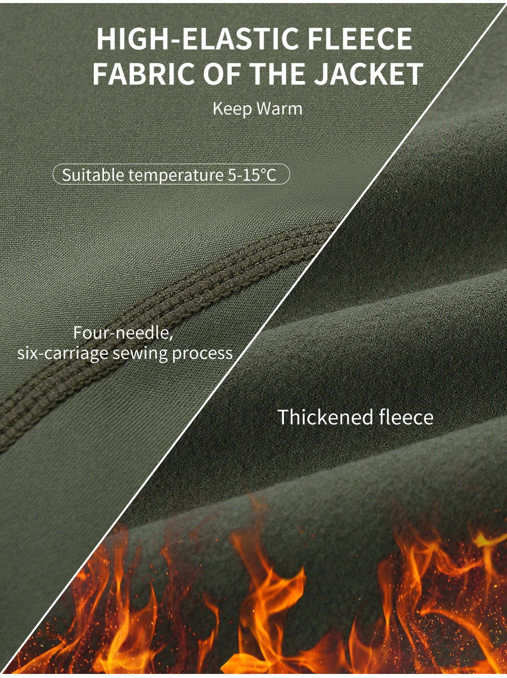 WOSAWE Thermo-Winter-Fahrradweste, winddichte Fahrradjacke, ärmellose Windjacke, Gesäßtaschen für Damen und Herren – Detail 3