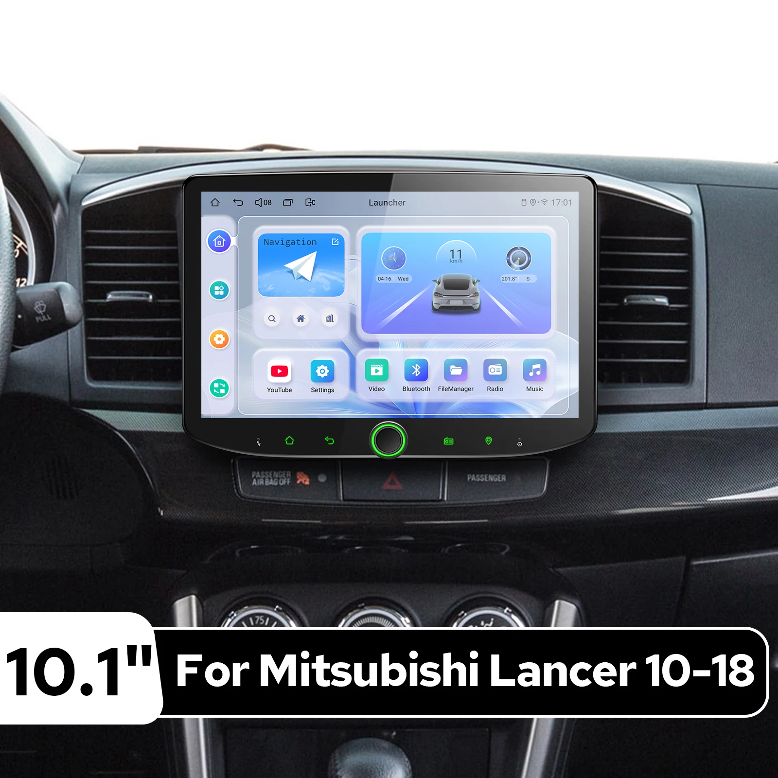 Upgrade Upgrade 10.1"Android Car Stereo for Mitsubishi Lancer 2010-2018 Multimedia Player Wireless CarPlay&Android Auto Knob Control - Aliexpress Deal