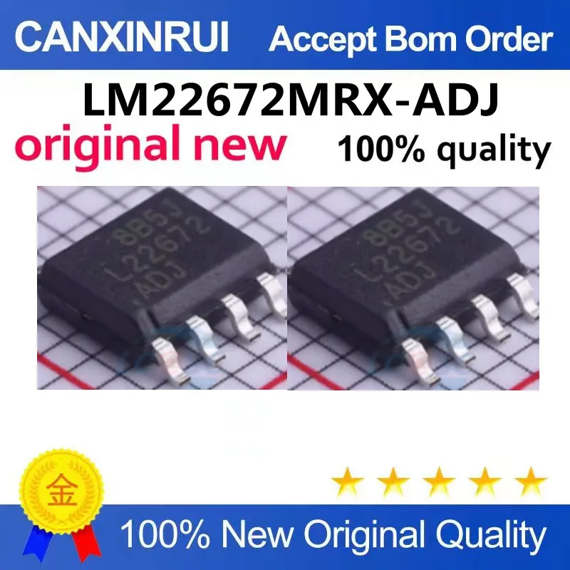 (5-100piezas)LM22672MRX-ADJ L22672ADJ SOP-8 Switchabilizer IC New in Stock