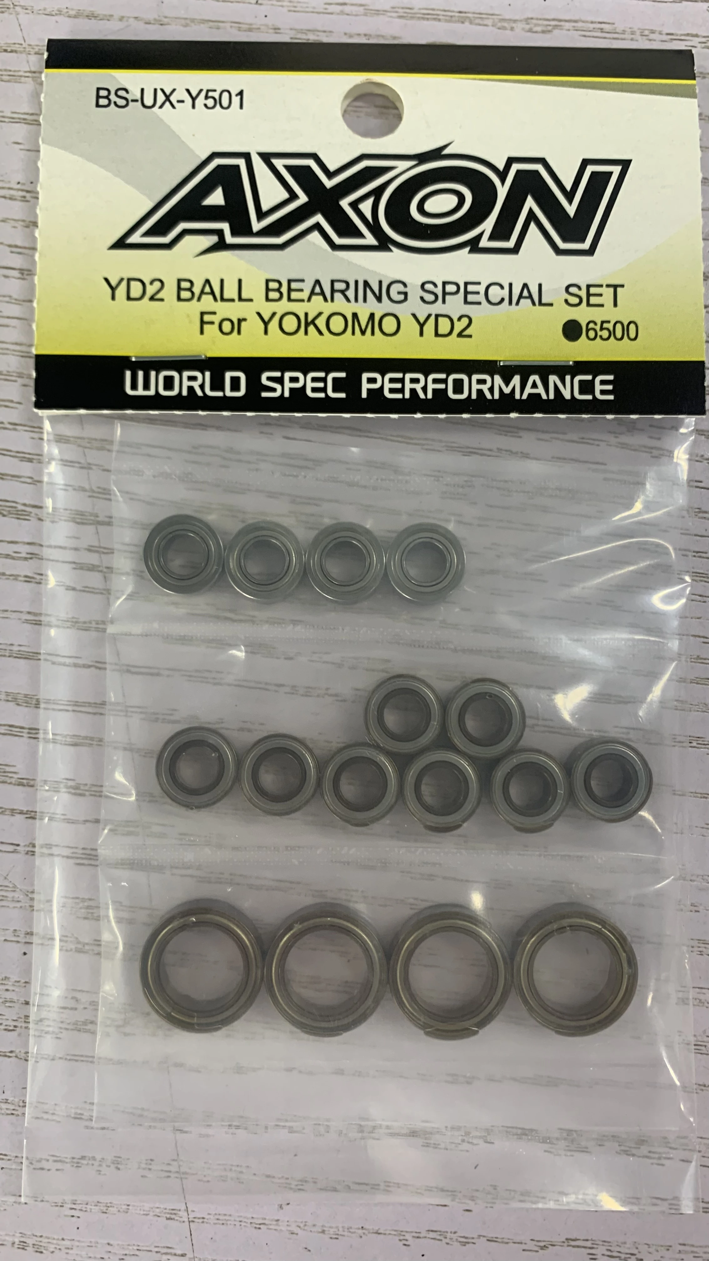 AXON YD-2 Ball Bearing Set For Yokomo YD-2 BU-UX-Y501 16PCS