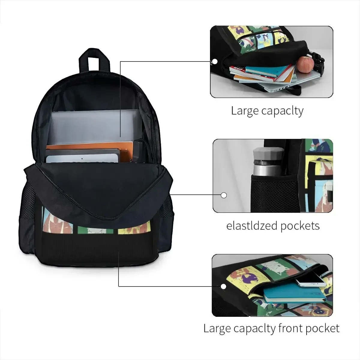 Final Fantasy IX Backpacks Boys Girls Bookbag Children School Bags Cartoon Kids Rucksack Travel Rucksack Shoulder Bag