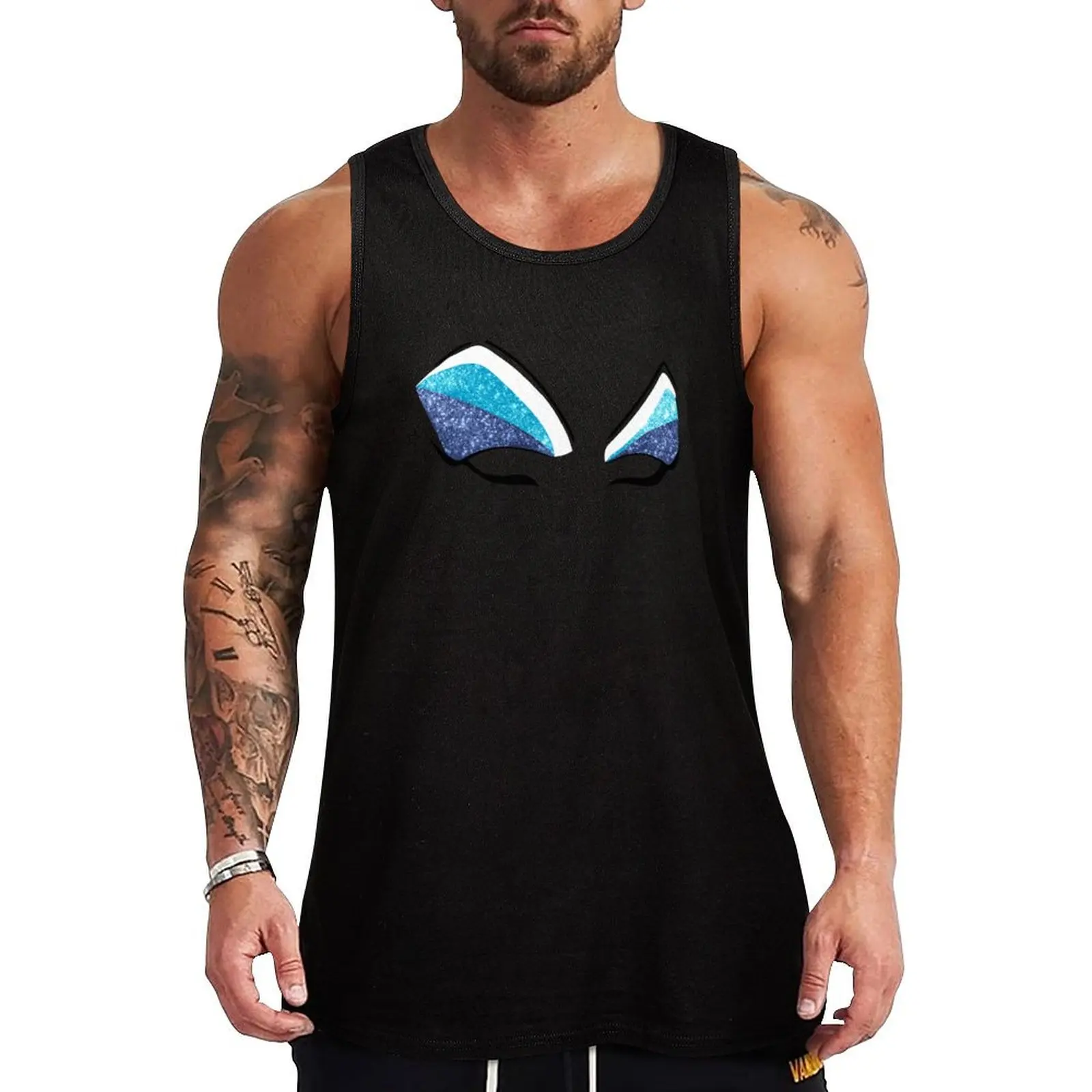 Calypso Eyes Tank Top Workout Athletic Tank Top Breathable Sleeveless Wear