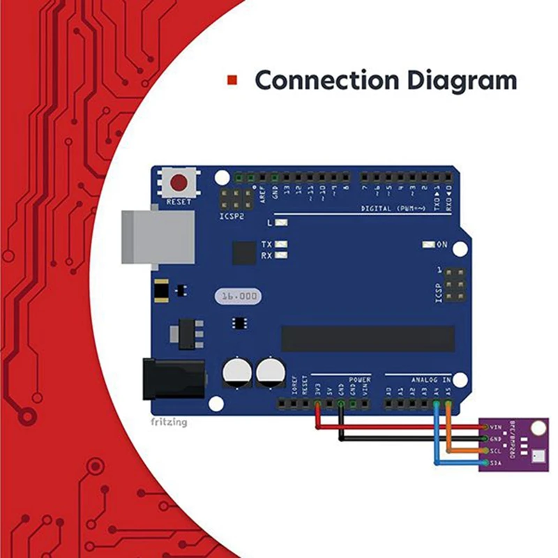 HOT SALE BME280 5V Digital Sensor Temperature Humidity Barometric Pressure Sensor Module I2C SPI BME280 Sensor Module