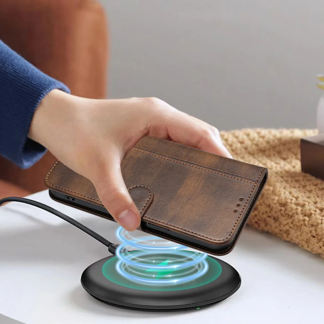 حافظات لهاتف نوت 14 غطاء لهاتف شاومي ريدمي نوت 14 13 برو بلس نوت 13 14Pro 5G حامل مغناطيسي محفظة حماية للهاتف