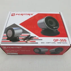 2PCS Non-destructive Installation of Car A-pillar 2.5-inch Stereo Center Speaker Large Volume Audio Modification Upgrade Audio