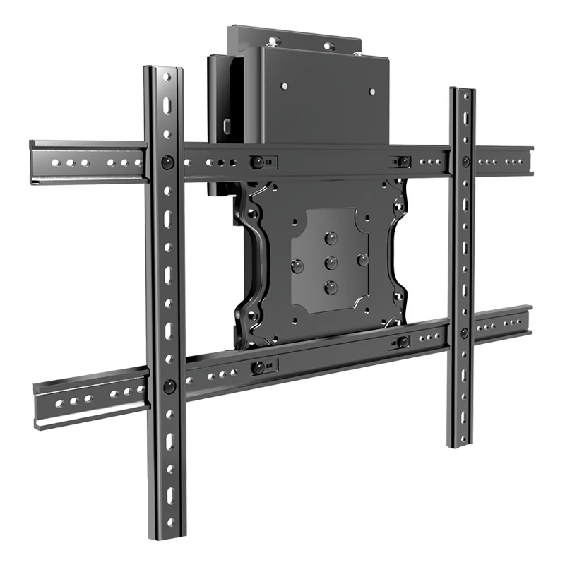 Vertical and Horizontal Rotating TV Wall Mount for 37-75 inch LED LCD Screen, Support Phone Cast to TV, Swivel Stand Arm DG660