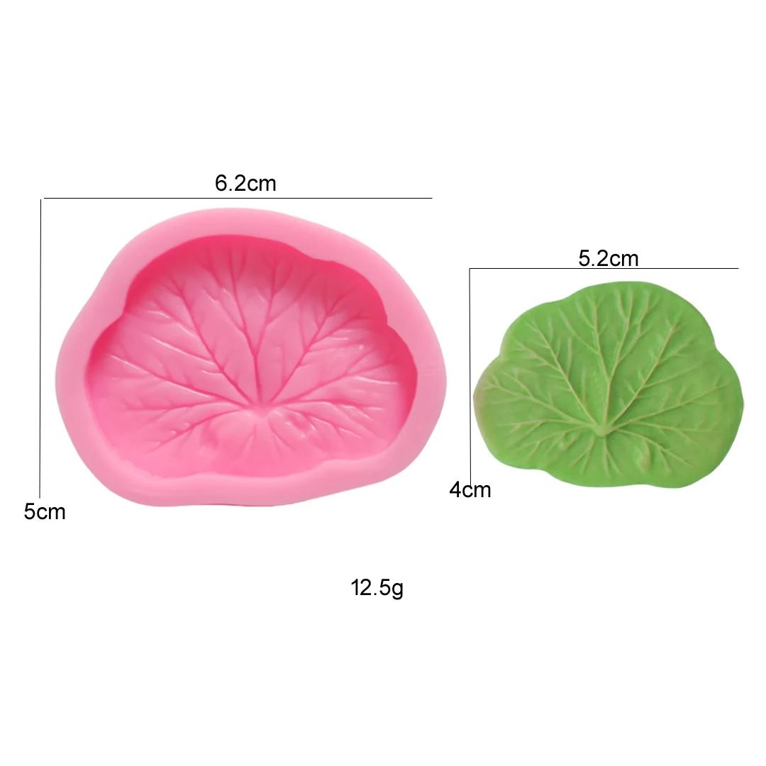 Kinds of Lotus Petal Leaf Veiner Silicone Moulds Fondant Cake Decorating Tool Clay Gumpaste,Sugarcraft Clay Cookie Mold  M2079