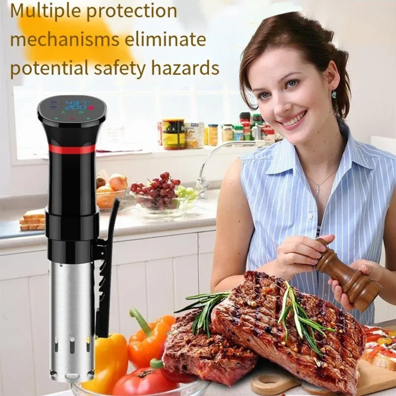 A50Q-Anywin 220V 1000W Sous Vide Precision Cooker US Plug