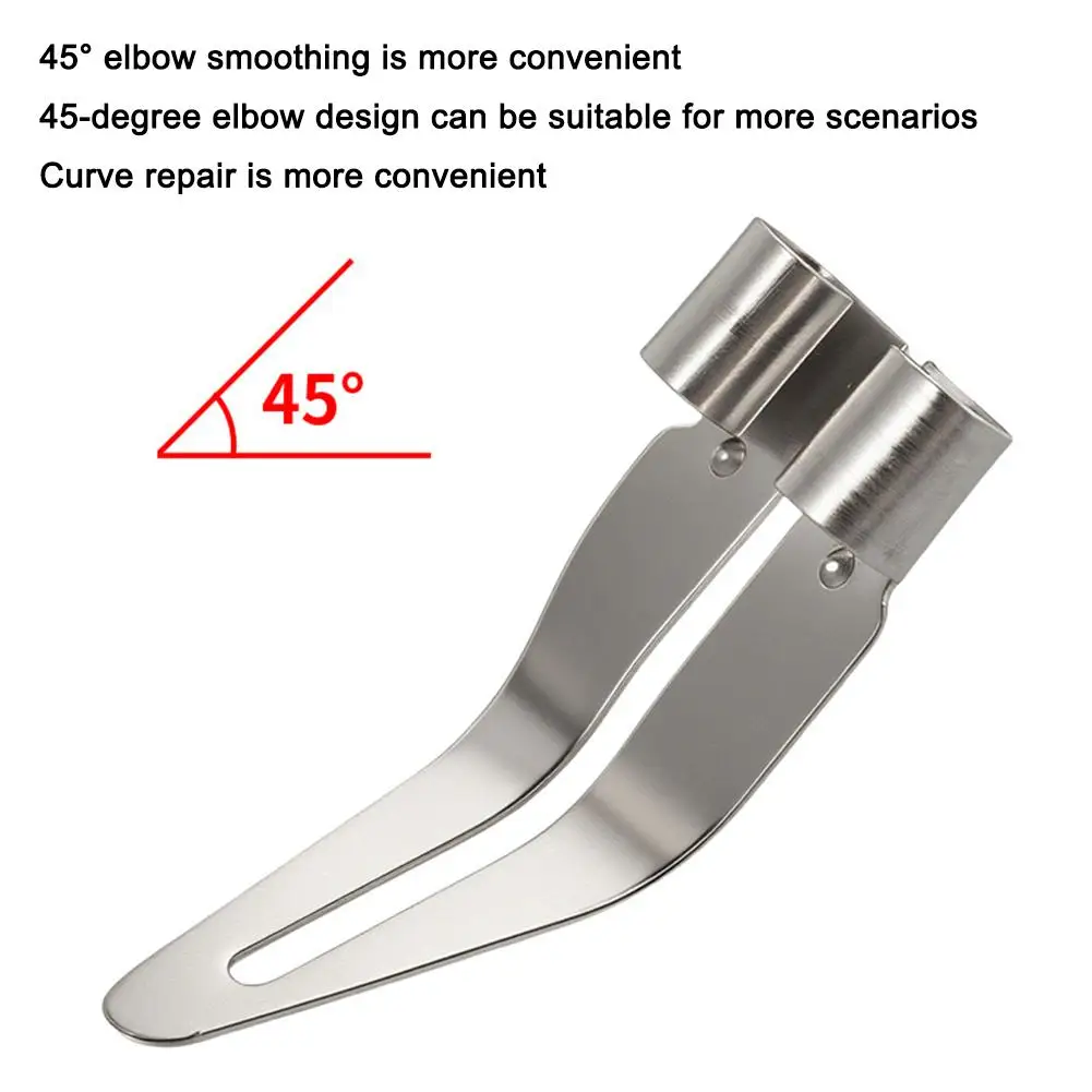 멜트 리페어 트라이앵글 헤드 45 °   팔꿈치 스테인레스 스틸 납땜 인두 조절 버클 자동차 범퍼 용접봉 핫멜트 수리