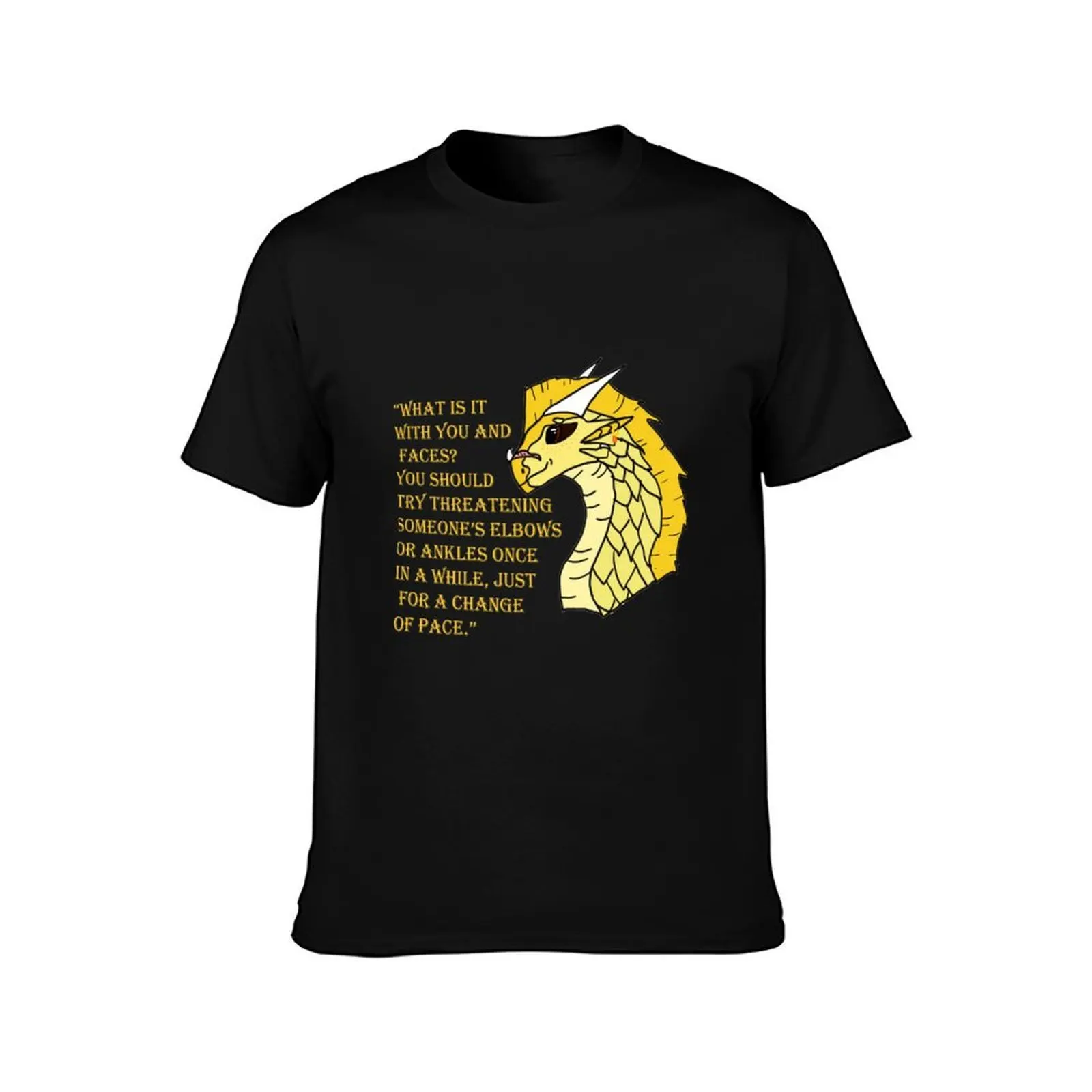 Qibli Quote [OUTDATED!! SEE DESCRIPTION!!] T-Shirt Casual Daily Wear Short Sleeve Top T-Shirt