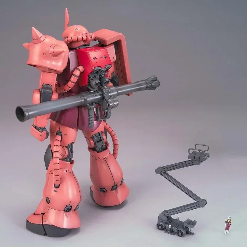 مجموعة نماذج Bandai-Gundam للأطفال ، شخصية أنيمي Gunpla ، مجم 1: MS-06S ZAKU II Collection ، شخصية حركة أنيمي Gunpla ، ألعاب حقيقية