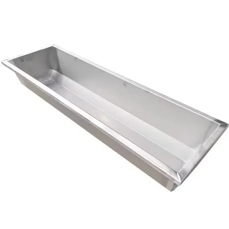 Stainless Steel Livestock Water Bowl for Cattle Sheep Durable Farm Drinking Trough Eco Friendly Animal Feeder Equipment