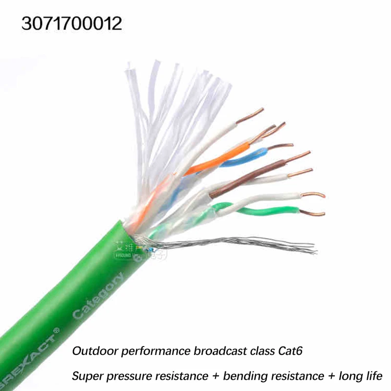 

CAT5E CAT6 Heavy-duty Ethernet Cable MADI/AES50 STP Outdoor Performance Broadcast Grade Lighting Artnet / DMX512 Lines
