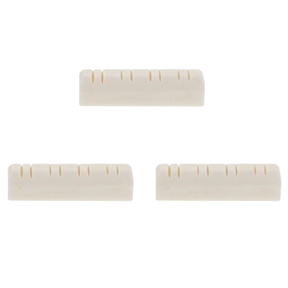 3 Pcs Mandolin Pillow Bridge Pre Slotted Mandolin Bridge Acoustic Mandolin Bridge Guitar Nuts Replacementss Musical Instruments