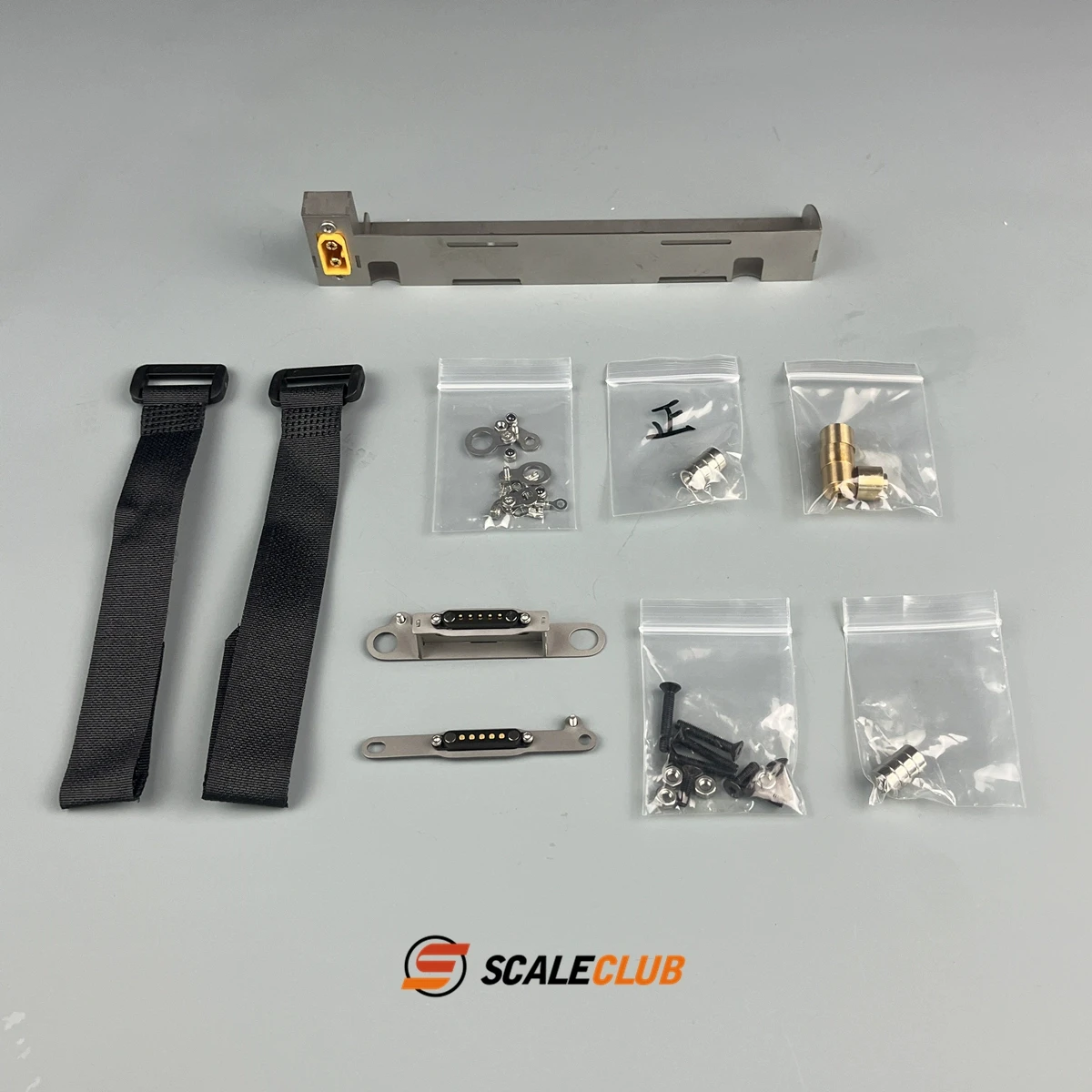 Scaleclub 1/14 High Roof Dashboard Magnetic Attraction Set For 1/14 Tamiya Rc Truck 770s 56368 56371 R620 FH750 Actros MAN TGX