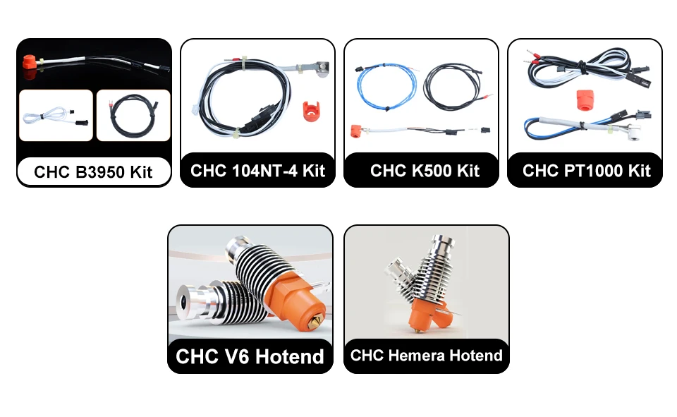 Trianglelab CHC KIT Keramik-Heizkern Schnellheizung M6 Gewinde Universal für Ender 3 V6 Hotend CR10 CR-6 SE MK3S 3D-Drucker – Detail 2