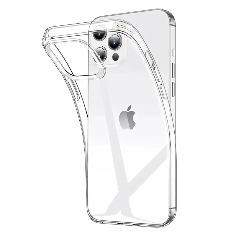 

Прозрачный чехол для iPhone 16, 17, 15, 11, 12, 13, мини 14 Pro Max, чехол для iPhone X XS Max XR 8 7 6 Plus SE 16E 17 Air Clear Case