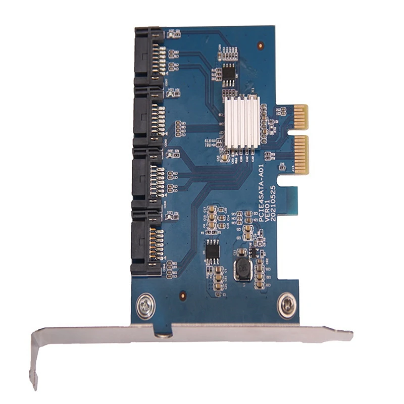 Top-PCIE vers SATA 3.0 6 000 cartes, adaptateur de contrôleur PCIE SATA 4 ports IPelasticity, carte adaptateur de disque dur SATA