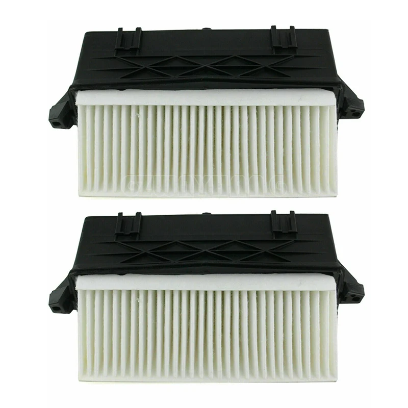 2PCS Air Filter Set For Mercedes W204 S204 W212 S212 X164 M-Class W164 W221 W166 ML350 3.0L V6 S350 OEM# 6420941204 6420940000