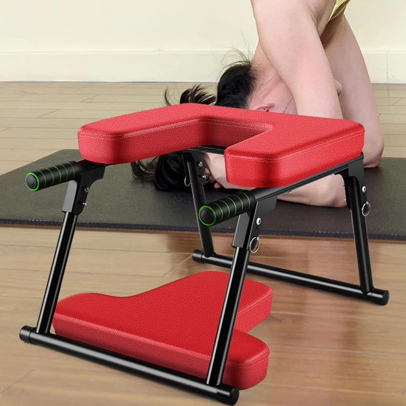 

Inverted Device Home Inverted Bench Handstand Chair Yoga Aid Fitness Equipment Stretcher Muscle Training Stand Upside Down Shape