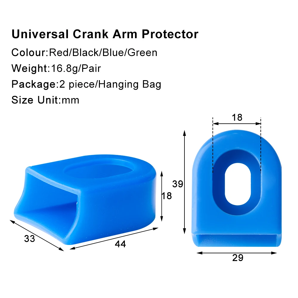 DOMEN Bicycle Silicone Crank Arm Protector Cover Bicycle Sleeve Pedal Crankset Bike Crankset Protective Caps Bicycle Accessories