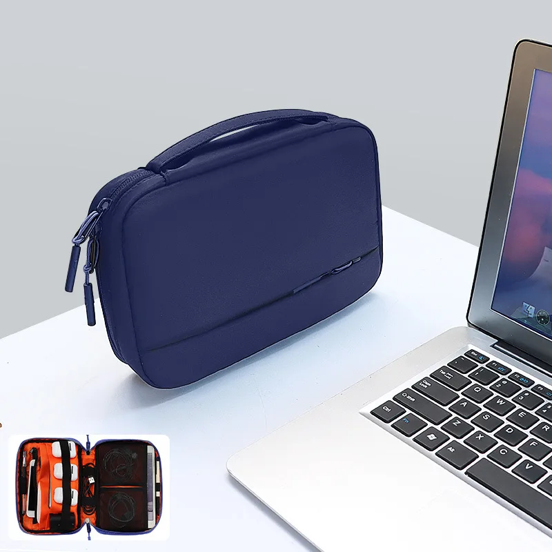 Portable Digital Electronic Accessories Data Cable Earphone Charger Outdoor Portable Travel Digital Storage Bag