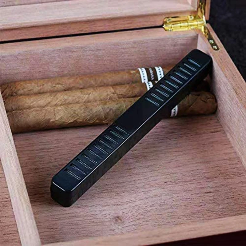 NICEFurniture Cigar Humidifier Plastic Bar Humidor Portable Gadgets Accessories Keep Cigars Fresh for Home Office Travel Gifts