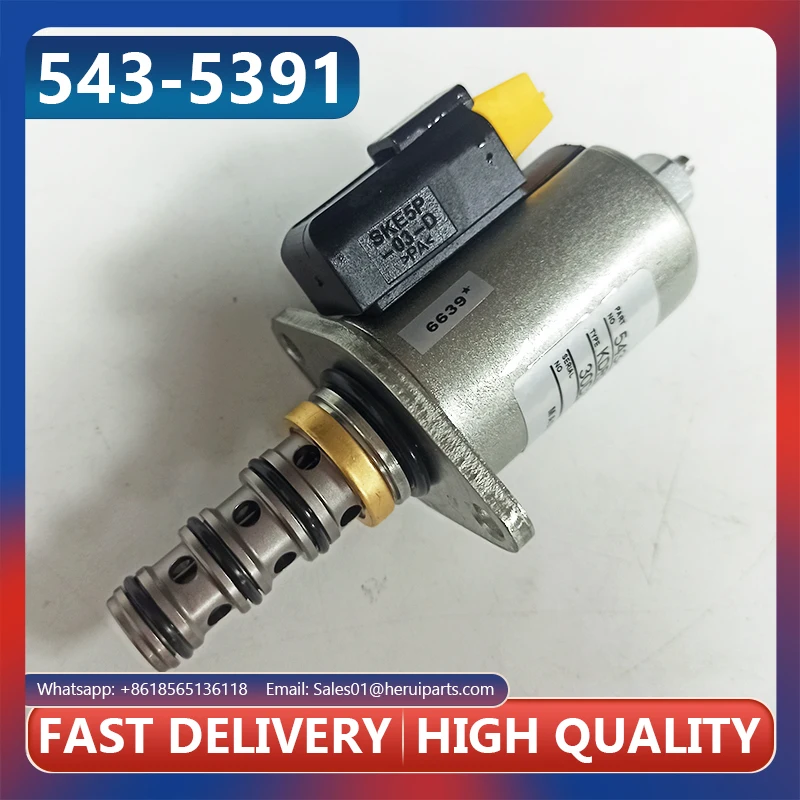 543-5391 5435391 E336 E349 E352 E330 C7.1 Excavator Rotary Solenoid Valve