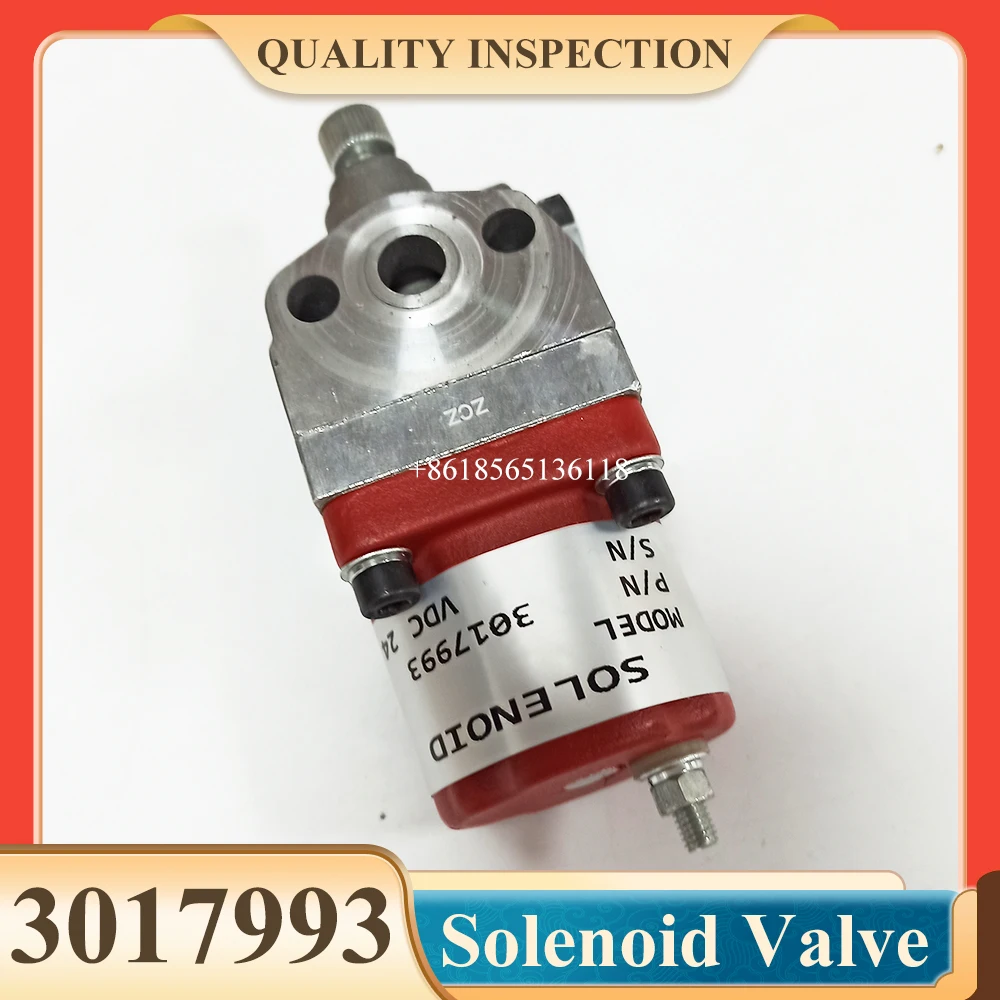 

24V Fuel Stop Solenoid Valve for NTA855 K19 KT38 M11 Engine 3018453 3017993 Heavy Duty Truck Parts