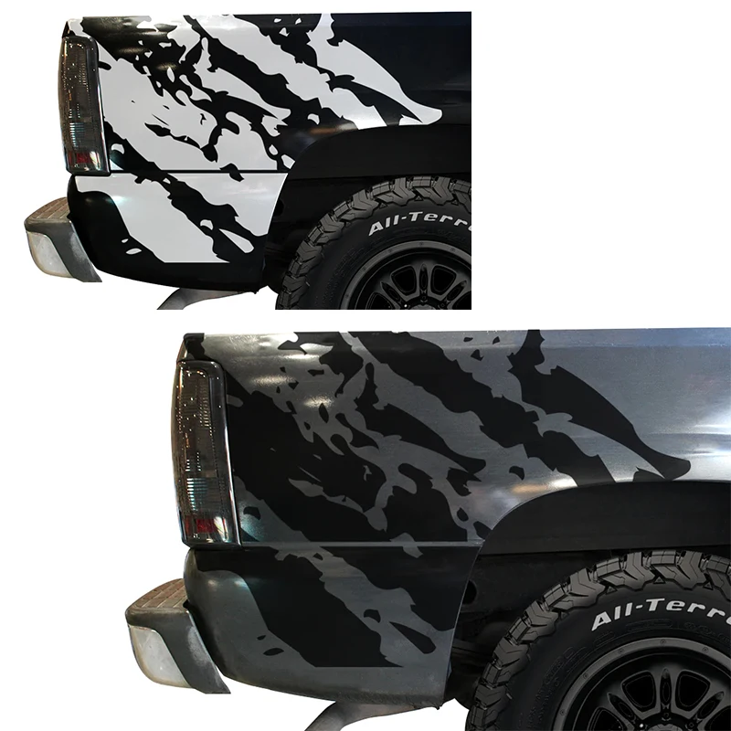 

Car Stickers Vinyl Decals Stickers Side bed bands 4x4 graphic For CHEVROLET SILVERADO 1999-2007 Car Accessories