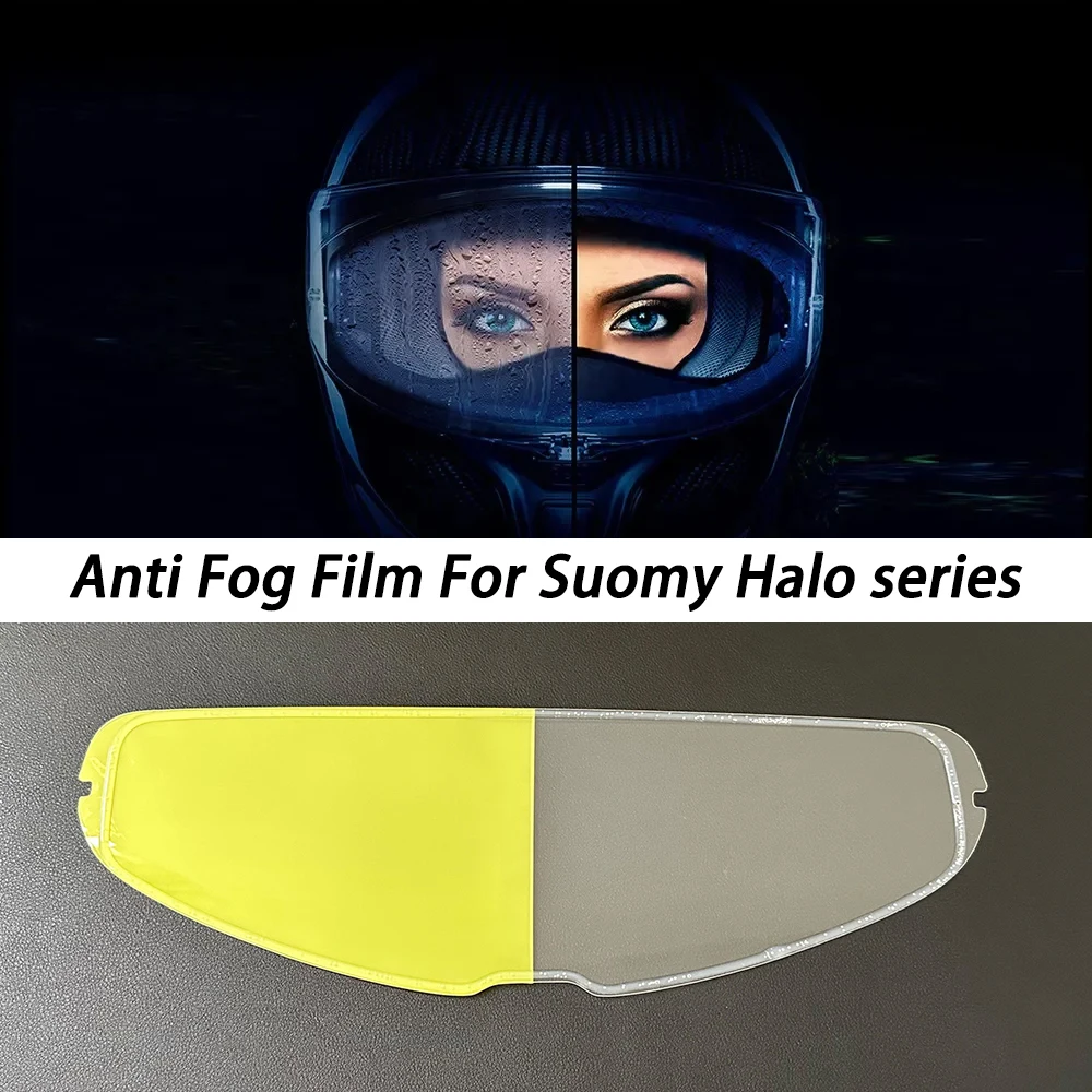 

Motorcycle Helmet Anti Fog Film for Suomy Halo series Visor Anti Fog Helmets Accessories