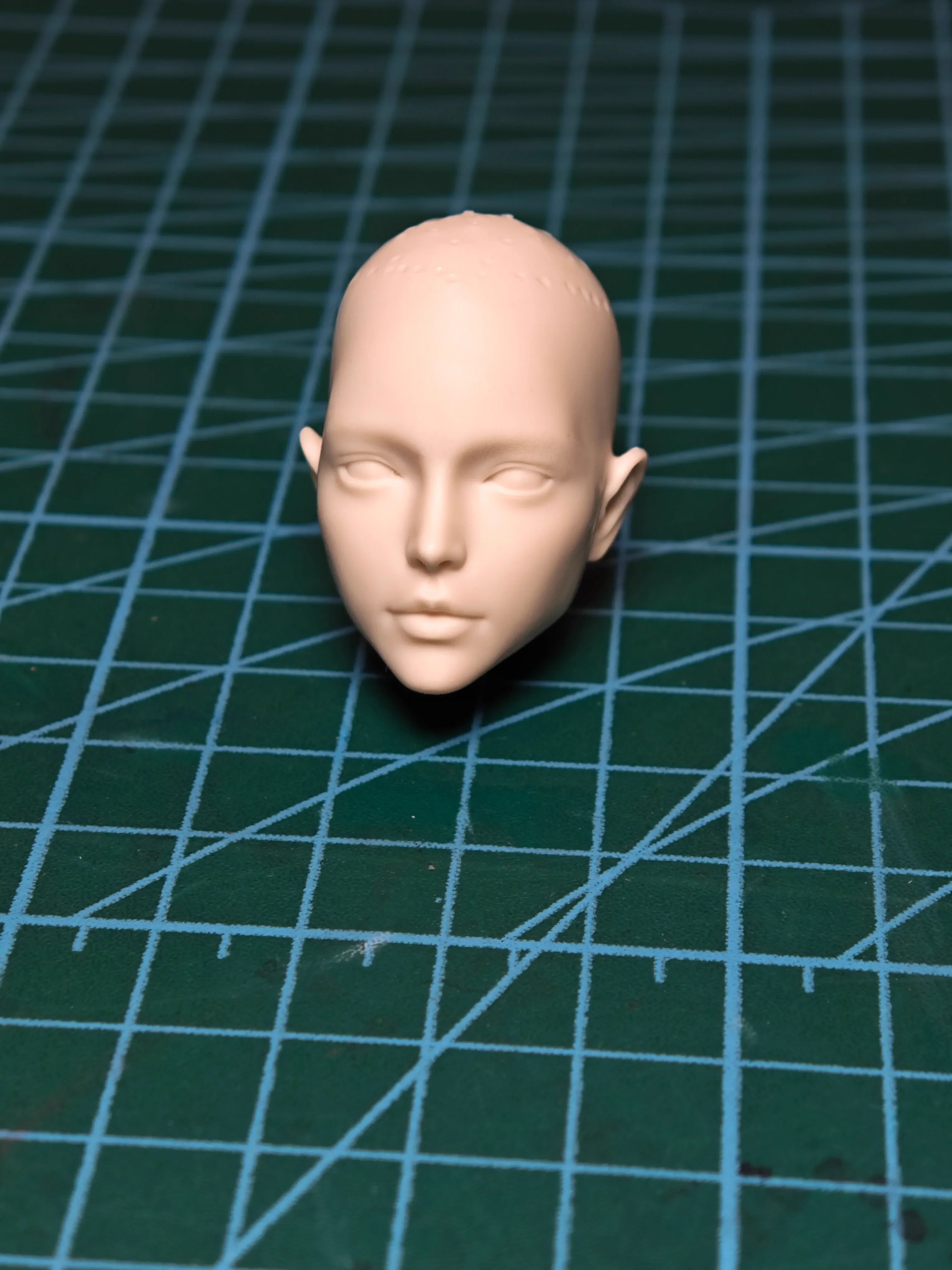 

Масштаб 1/6, Feifei Girl Beauty, неокрашенная модель с жирной головой, версия с улыбкой на лице для 12 дюймов, коллекции тела, сделай сам