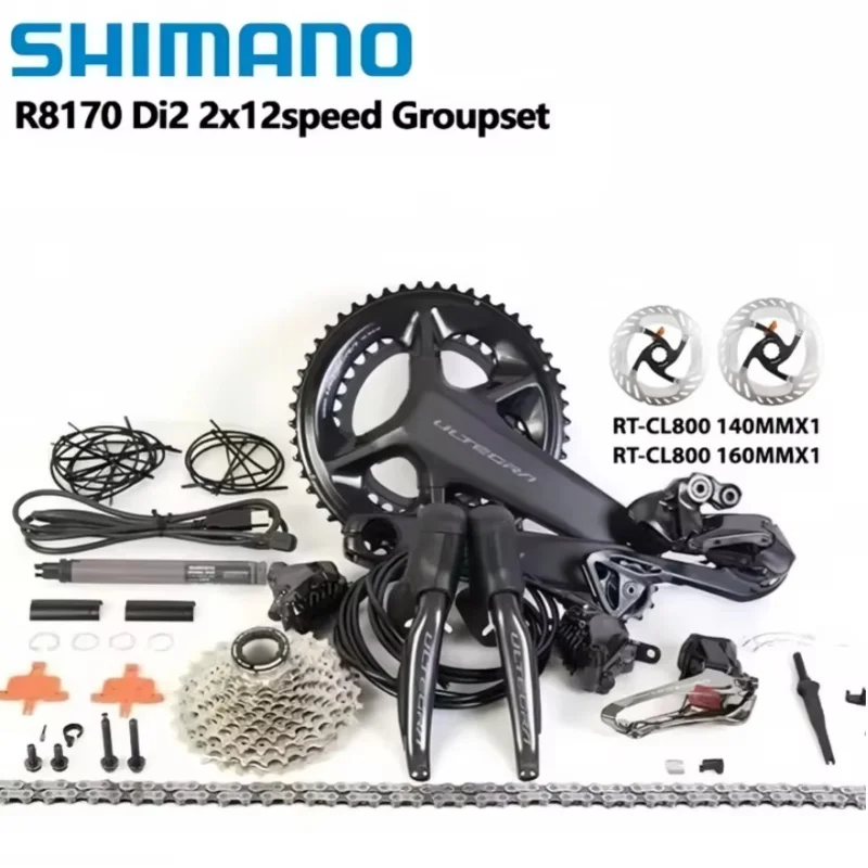 シマノ ULTEGRA Di2 R8170 2x12s グループセット Di2 R8100 クランク