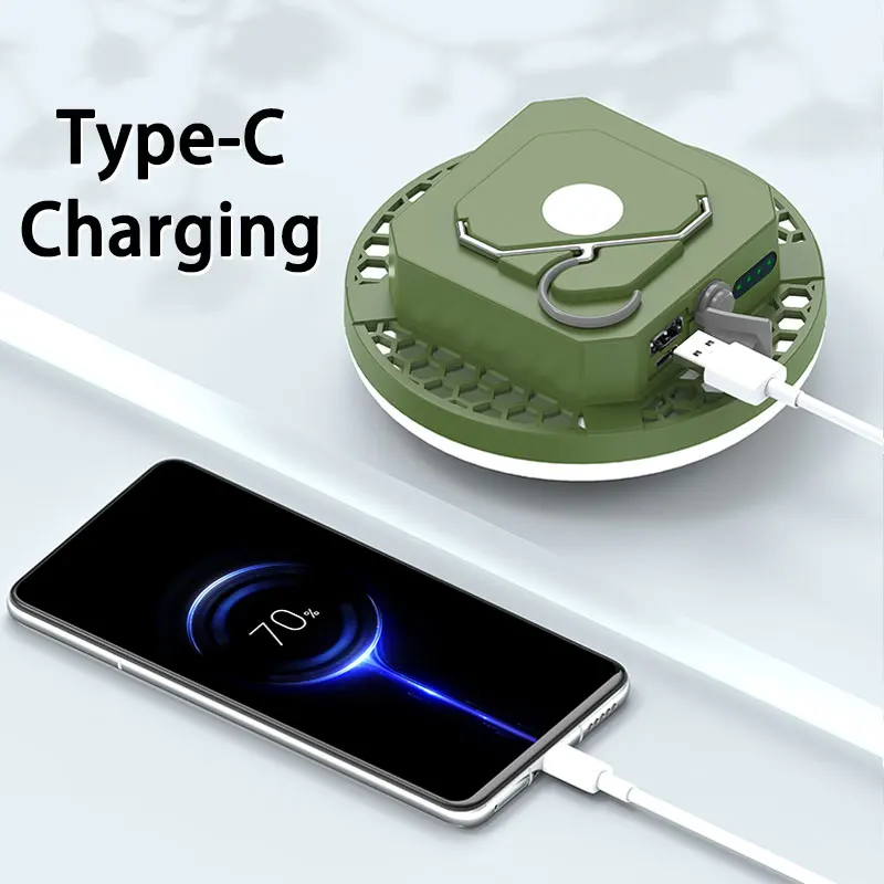 MOSLIGHTING 9900mAh 랜턴 실제 사용 예시