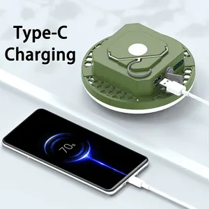 Moslighting-luz leistungsfähig wiederaufladbar, Camp Taschenlampe, Magnet, starkes Licht, tragbare Taschenlampe, Zeltlampe, Arbeitsleitung, 9900mah Hauptverkaufszelt Lantern - №1