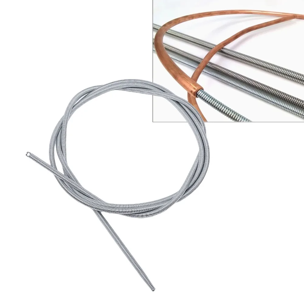 1/2 Inch Size Pipe Bending Spring Flared End Design 2.5m Length Internal Tube Bender Manual Pipe Bender For HVAC Maintenance