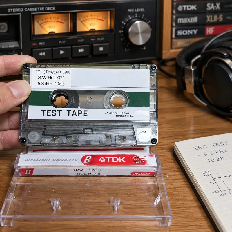 Brand New Customized 6.3kHz Azimuth Alignment Test Tape for Cassette Deck Recorder Precision Calibration