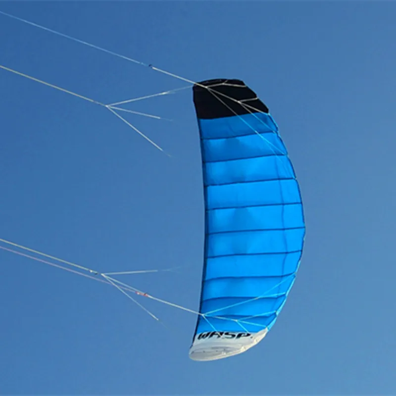 Free shipping parachute giant kites quad line power kites wasp kites paraglider kiteboard kitesurfing equipment for adults kites