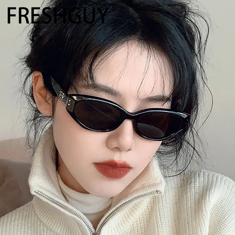 FRESHGUY Fashion Women's Sunglasses Cat Eye Outdoor Travel Sun Protection Simplicity 2024 New Glasses