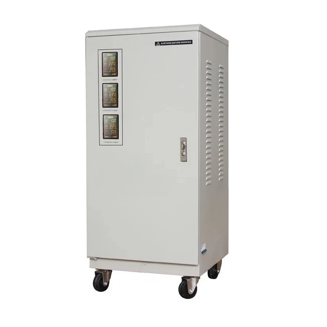 

Customized 380V Three Phase Tns-30kva Automatic Voltage Regulator/stabilizer AC 380 Volt Voltage Stabilizer 50hz/60hz -5~-60