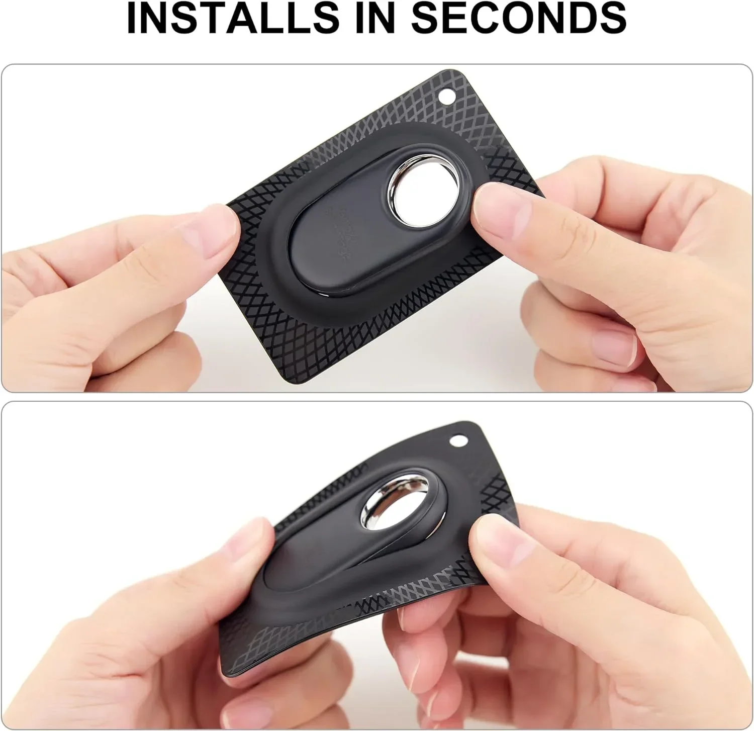 TPU Card Protective Case Tracker Anti-lost Locator Cover Key Ring Accessories Card Tracker Case for Samsung Galaxy SmartTag 2