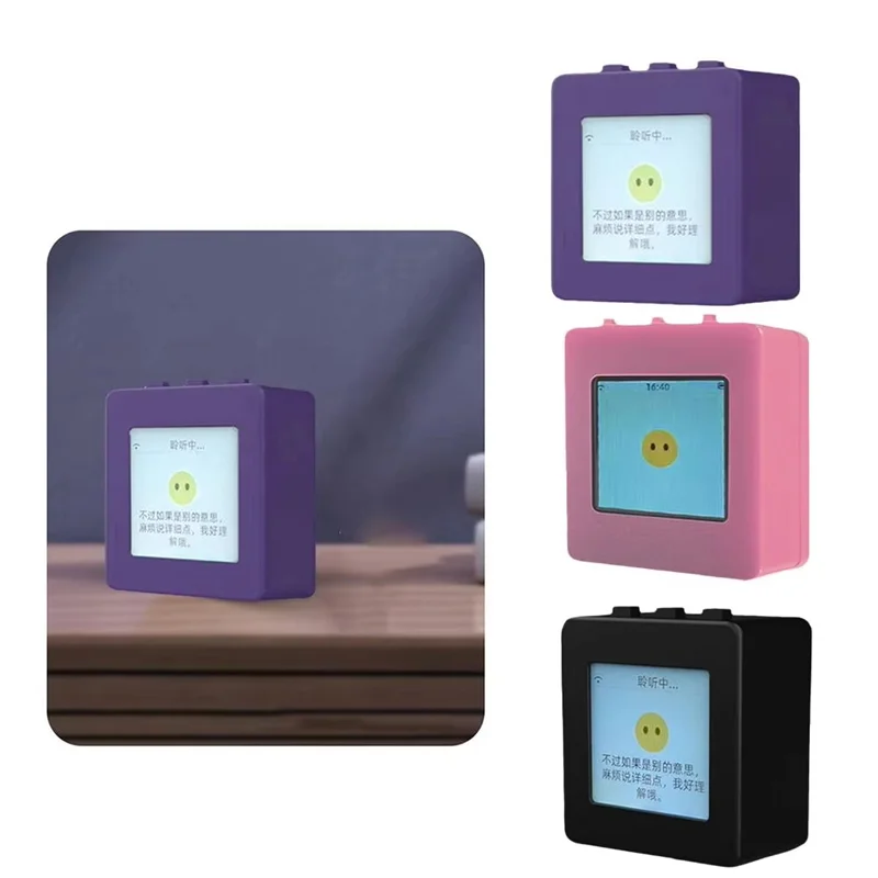 FULL-Xiaozhi AI 음성 채팅 로봇 스마트 스피커 ESP32-Wifi 충전식 USB 제어 음성 활성화 장치