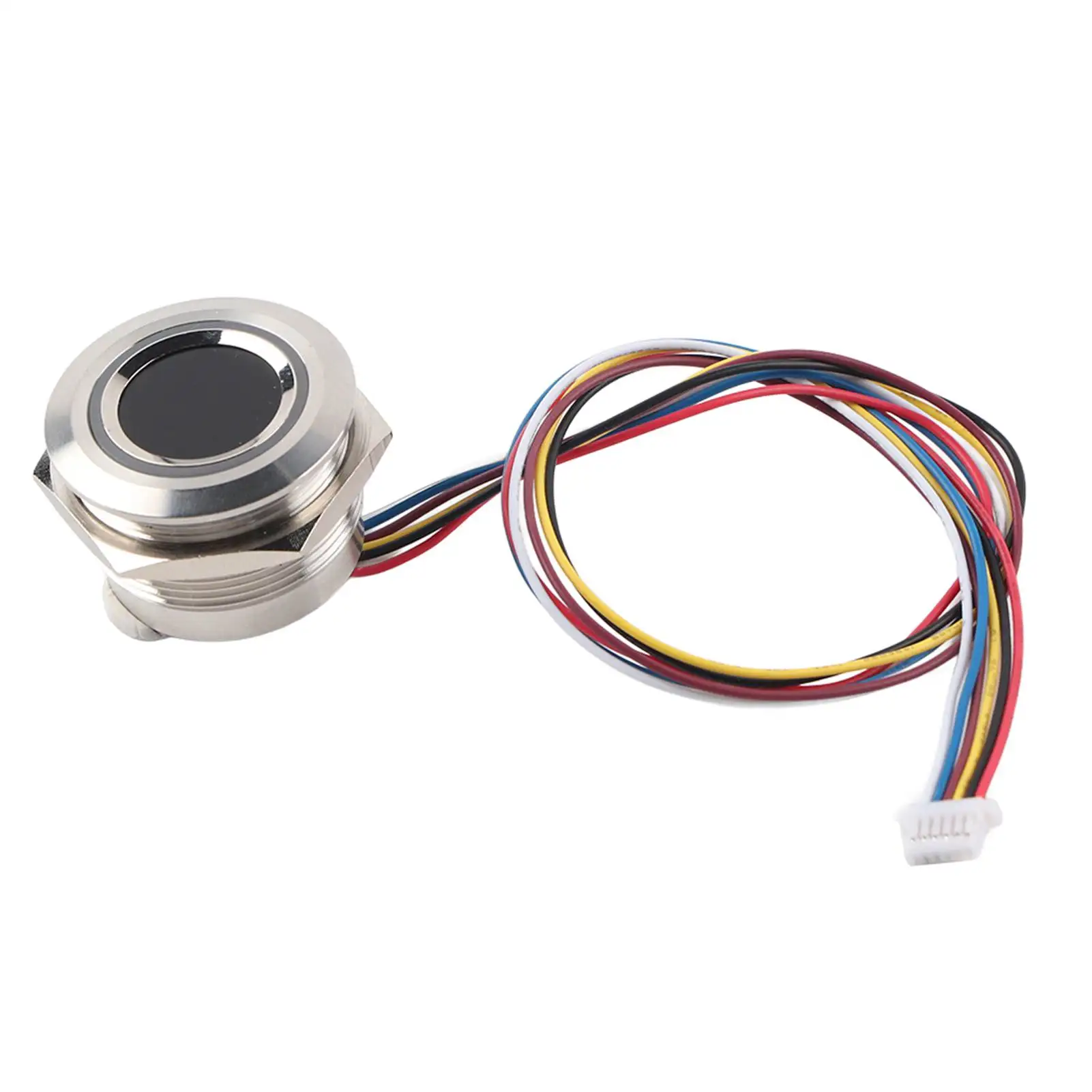 

R503 Circular Capacitive Fingerprint Identification Module With Two Color Indicator Light Biometric Sensor Access Control Module
