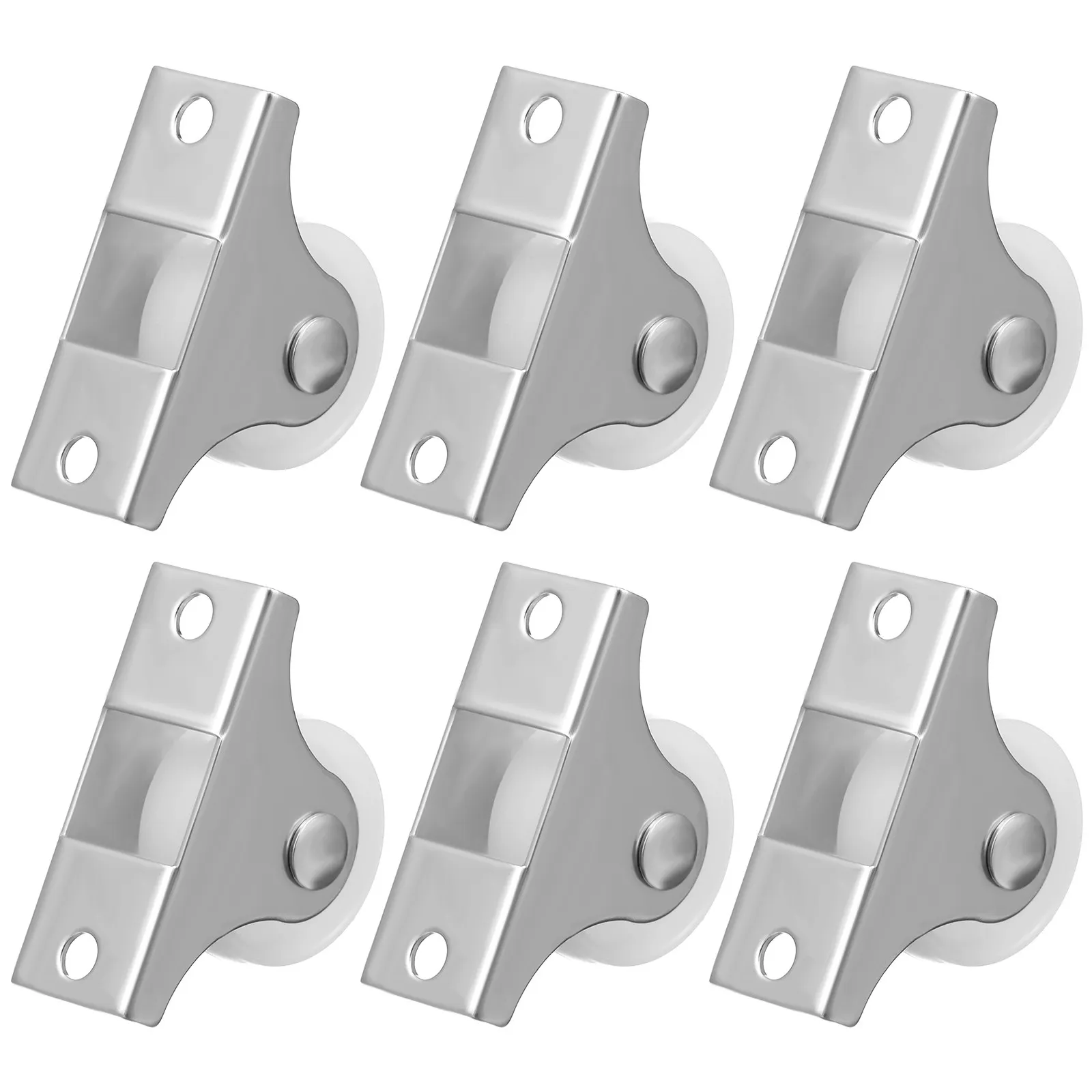16 Pcs Furniture Wheels Caster Easy Adhesive Rotating for Carts Heavy Duty Hard Moving Castor Drawers