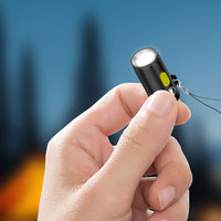 LED Handheld Mini Flashlight Type C Powered Small Pocket Flashlight Aluminum Alloy Camping Torch Light for Travel Use