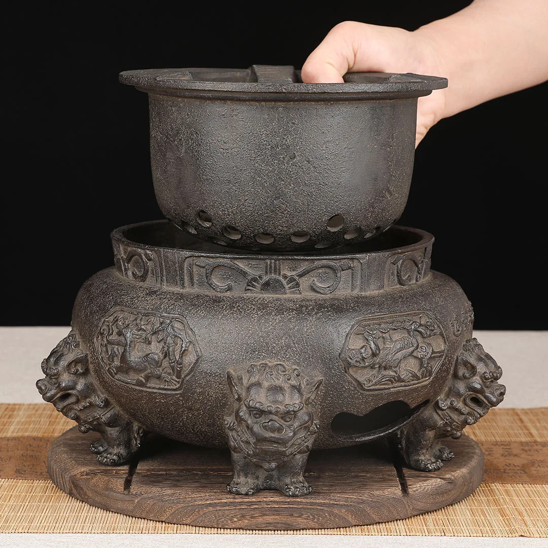 Cast iron blast stove carbon stove tea brewer stove