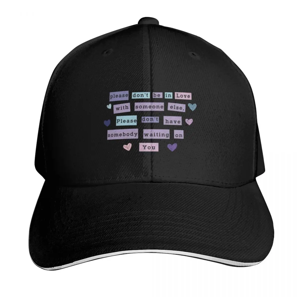enchanted Baseball Cap Snapback Flat Bill Strapback Dad Hat Six Panel Structured Crown