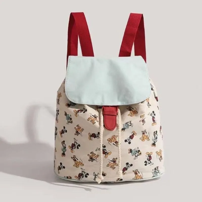 

Disney Минни Микки Дональд Дак креативные периферийные устройства милый мини-рюкзак модные универсальные рюкзаки большой вместимости на шнурке